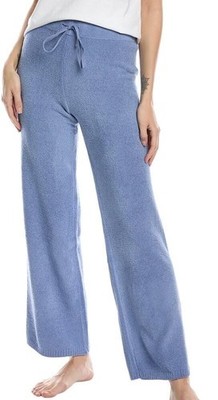 NATORI Aura Straight Leg Lounge Pants Cozy Knit Womens XL Bluejay NWT