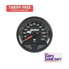 Longacre 52-46743, One Waterproof Smi Fuel Pressure Gauge 0-100Psi Performance
