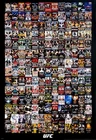 Official UFC BICENTENNIAL POSTER Thumbnails for PPV #1-200 on One 24x36 Poster