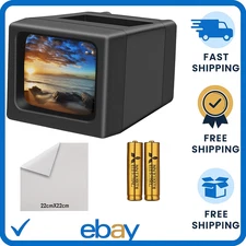 LED Illuminated 35Mm Slide Viewer Handheld – Batteries Included