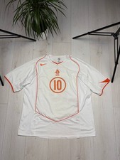 Vintage 00s Nederland Nike RELOU #10 soccer jersey XXL
