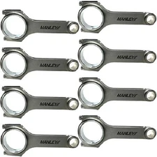 Manley Fits Ford 5.2L H Beam Connecting Rod Set W/ ARP 2000 Bolts