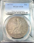 1877-S Trade Dollar PCGS VF20 Beauty New Slab Best Price Ebay* CHRC