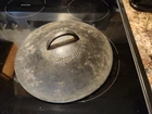 Antique Wagner Cast Iron Drip Drop Domed Self Baster Lid No8 Pat 1922