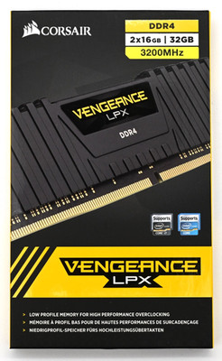 CORSAIR Vengeance LPX 32GB (2x16GB) DDR4 3200MHz 288-Pin DESKTOP