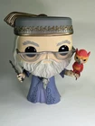 Funko Pop -Harry Potter - 10" Albus Dumbledore & Fawkes - # 110 - Hard to Find