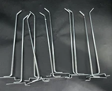 Slatwall Hooks 10" heavy duty wall hooks used 20pcs