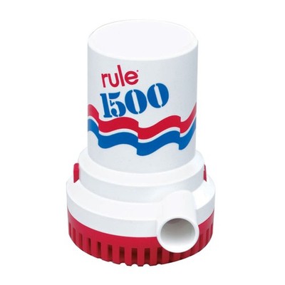 Rule 1500 G.P.H. Bilge Pump 02 UPC 042237083302