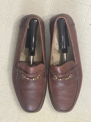 Vintage Florsheim K8089 O3 Men s Loafers Brown Leather Size 10EEE