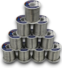 60/40 Solder for Stained Glass - 24.95 Ea. / 1 Lb. Spools 10 Pack , Made in US
