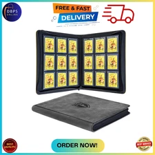 Top Loader Binder - 9 Pocket (3" x 4"), Holds 288 Toploaders | Binder For PKM...