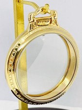 Size 16S CWCCo, USA Display Clear Back, Bar Over Crown BOC Pocket Watch Case GP