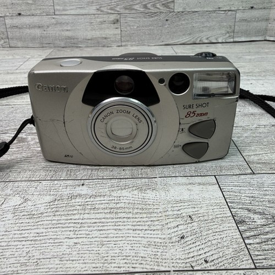 #ad Canon Sure Shot 85 Zoom Date S AF Point amp; Shoot 35mm Film Camera Works READ** $149.99
