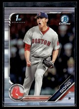 2019 Bowman Draft Chrome Refractor Noah Song Boston Red Sox #BDC-99