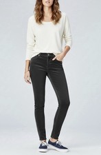 Madewell 9  High-Rise Skinny Corduroy Pants in Dark Charcoal Size 28x27 C9705