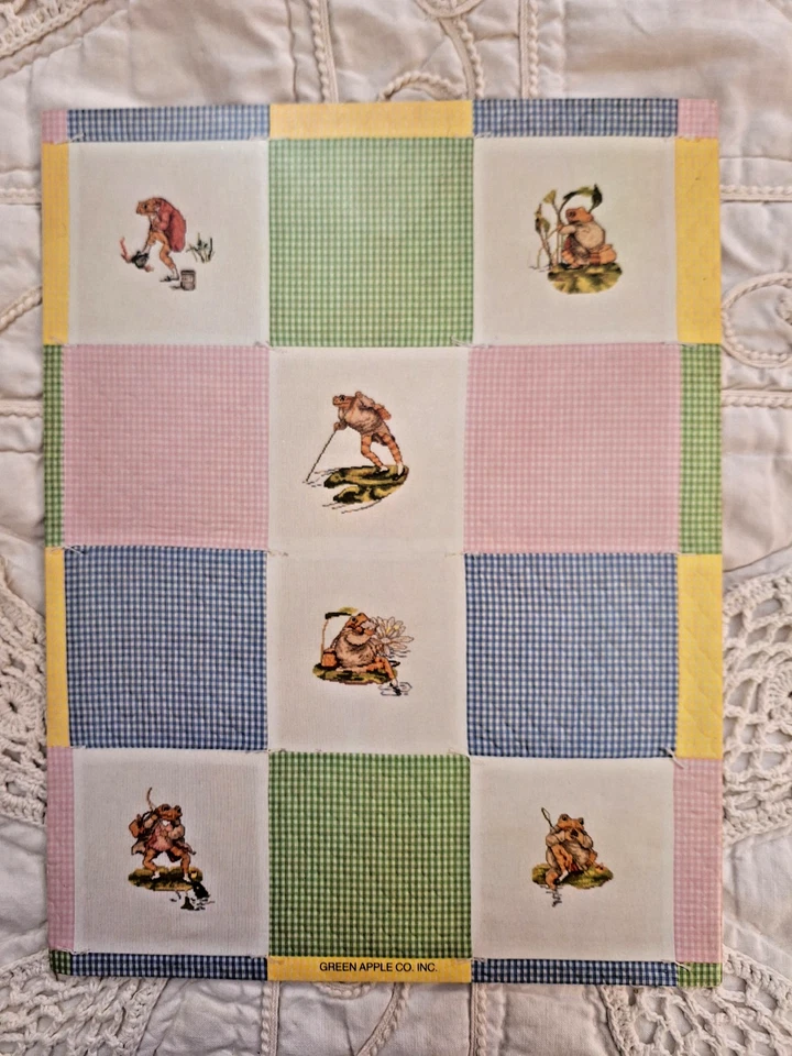 Beatrix Potter Cross Stitch Pattern Book Green Apple TALE OF MR JEREMY FISHER - Image 2 of 2