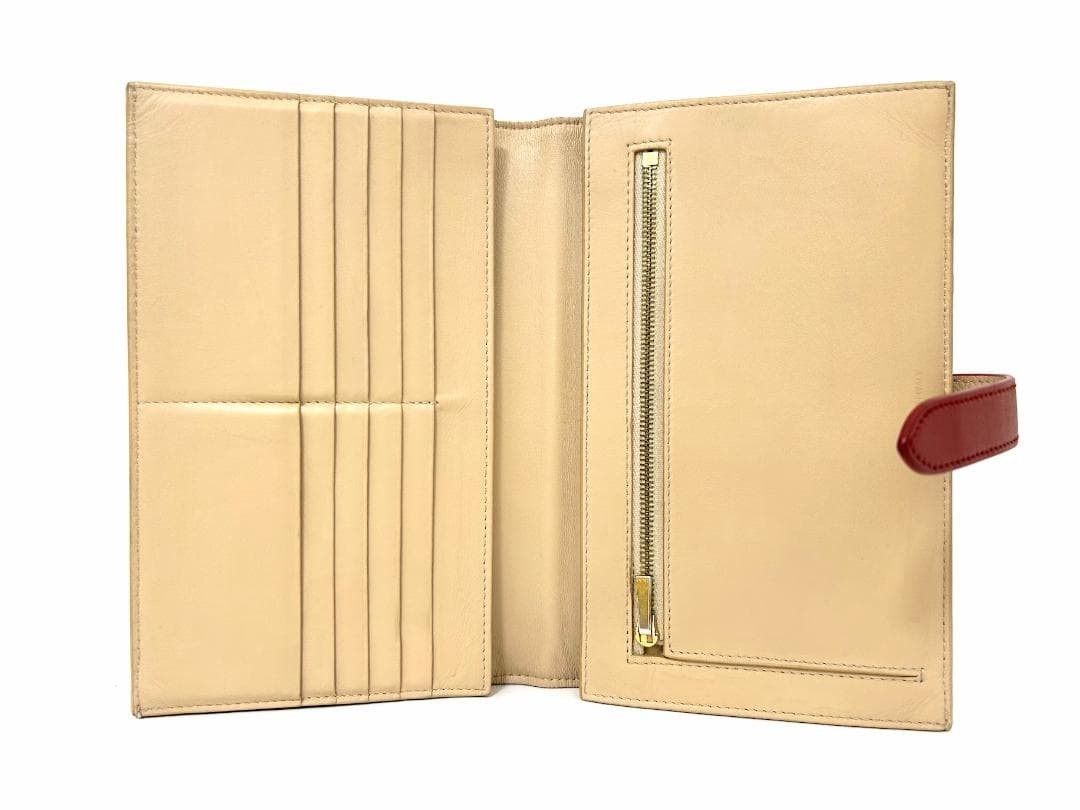 CELINE Celine Large Multi Function Long Wallet Bi… - image 5