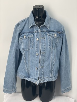 Mother Women's The Bruiser Denim Jacket Last Bite Size Medium