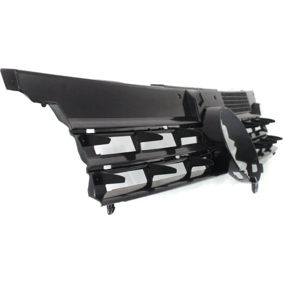 New For Volkswagen Golf 1999-2006 Front Grille Shell Black Plastic VW1207101 - Изображение 3 из 4