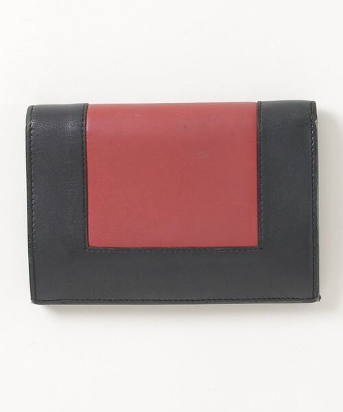 "CELINE" Multi-Function Frame Bifold Wallet - Bla… - image 2
