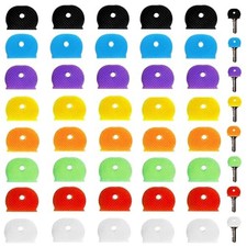40 Pack Key Caps Covers Tags Set Plastic Keys Color Identifiers 40pcs Key Caps