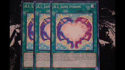 3X A.I. Love Fusion MP21-EN024 2021 Tin of Ancient Battles 1st Edition