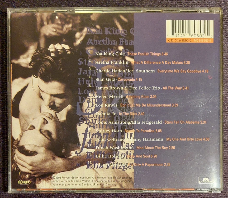 Jazz For Lovers, Volume 2, von 1993, Cd - Bild 2 von 3