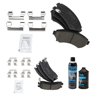 Disc Brake Pad Set for Buick Century, Regal & More 97-05 Front & - Image 1 of 3