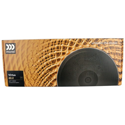 Altavoces de audio para automóvil componentes de 2 ohmios Morel Virtus 62.2 6-1/2"" 2 vías 2 ohmios 6.5"" NUEVOS - Imagen 7 de 7