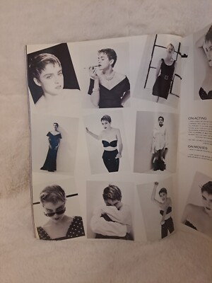 Vintage 1987 Madonna Who's That Girl World Tour Program Concert