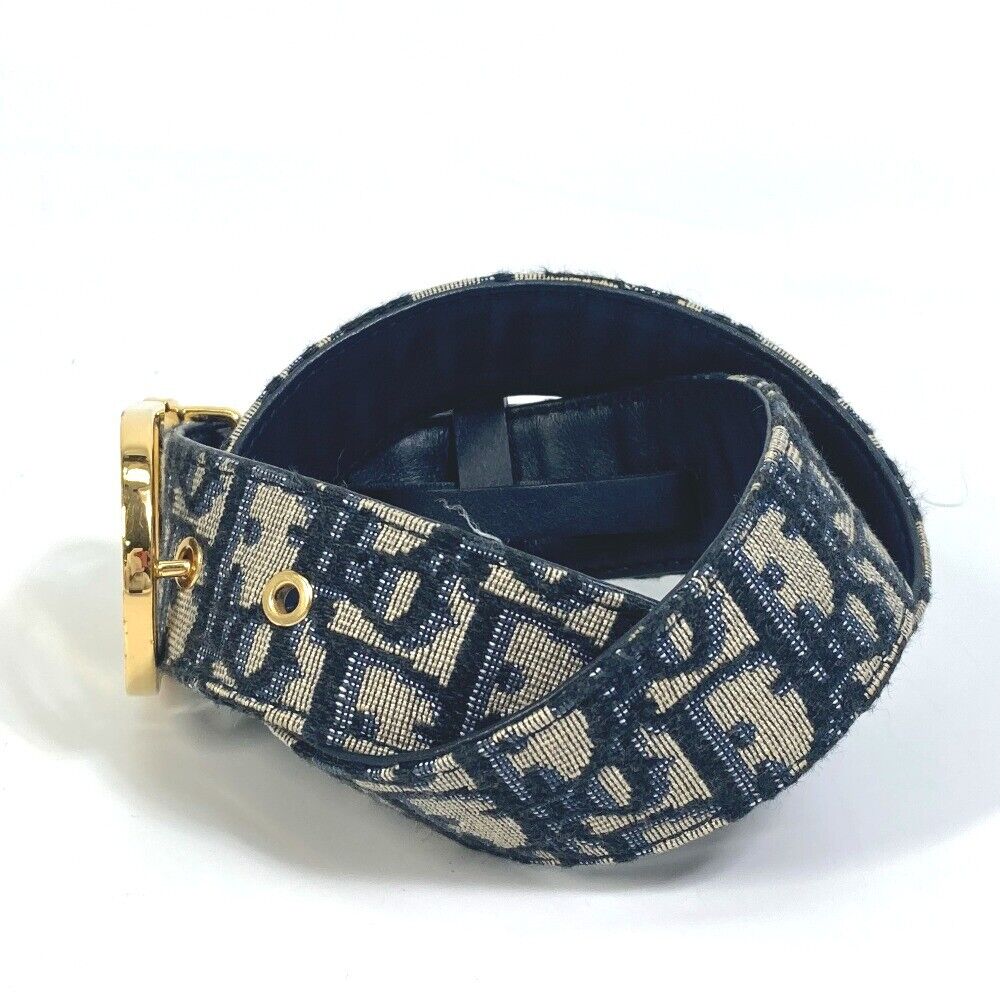 Dior oblique saddle CD buckle belt Jacquard Navy | eBay Dior oblique saddle CD buckle belt Jacquard Navy | eBay