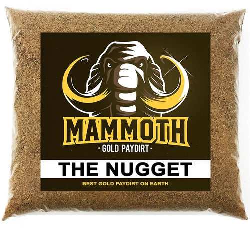 MAMMOTH PAYDIRT 'THE NUGGET' - Gold Paydirt Concentrate Panning Pay Dirt