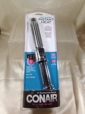Conair BC84WCSR Instant Heat 3/4  Curling Iron NIP Black