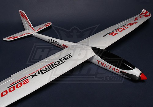 RC Phoenix 2000 EPO Composite R/C Glider (Plug & Fly)