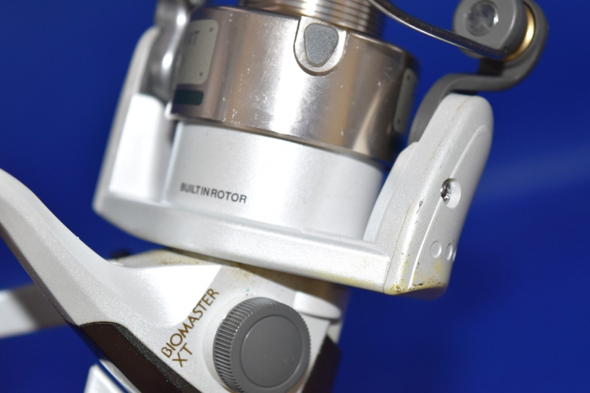 Shimano 95 Biomaster 2000 XT Wood Knob Spinning Reel Good Shimano 95 Biomaster 2000 XT Wood Knob Spinning Reel Good