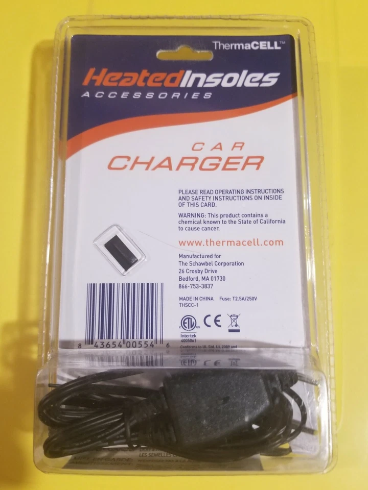 Car Charger for Thermacell Original Heated Insoles. D3 - Image 2 of 2