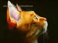 Chinese 100% real natural silk thread,su hand embroidery kits:cute kitty cat