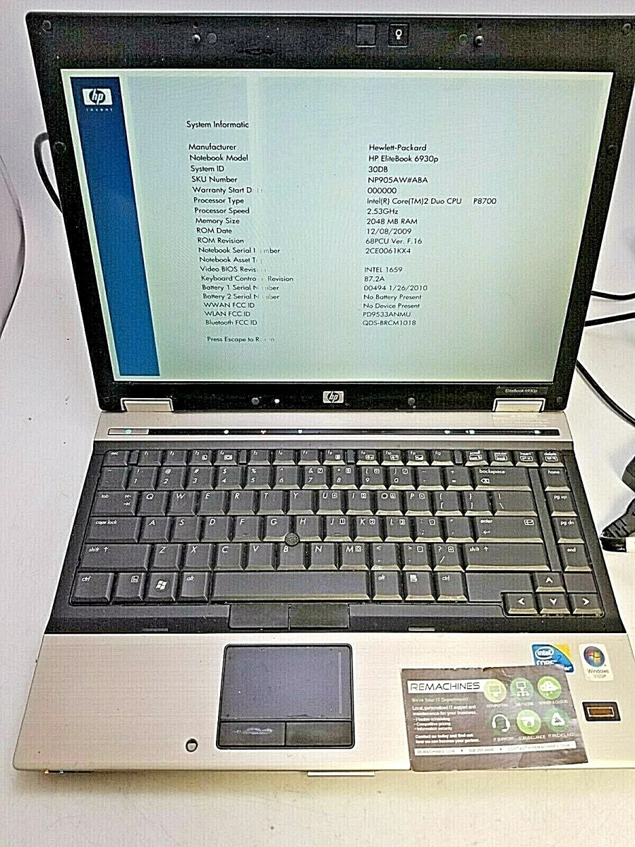 HP ELITEBOOK 6930p 14