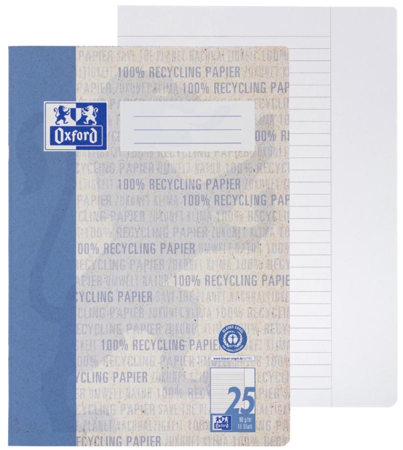 Oxford Schulheft 400158978 A4 90g Lineatur 25 16 Blatt Liniert