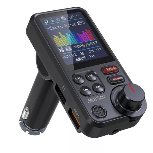 Bluetooth Car Kit MP3 Player FM Transmitter Wireless Radio Adapter USB Charger