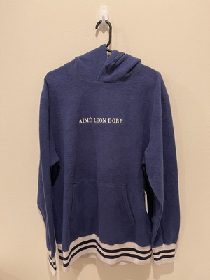 aime leon dore mulberry sweatshirt