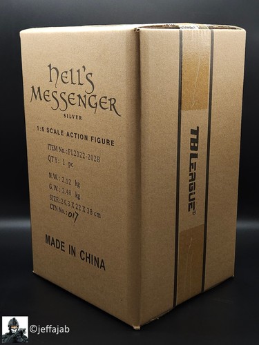 1:6 TBLeague PL2022-202B Hell’s Messenger Silver 12" Female Fantasy Figure - Picture 2 of 17