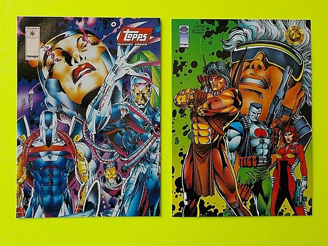 1993 TOPPS DEATHMATE PROMO CARDS 2 EBay