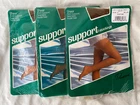 VTG..3 PR..PRIMROSE..SHEER SUPPORT..STOCKINGS..SUNTONE..X-TALL..NIP