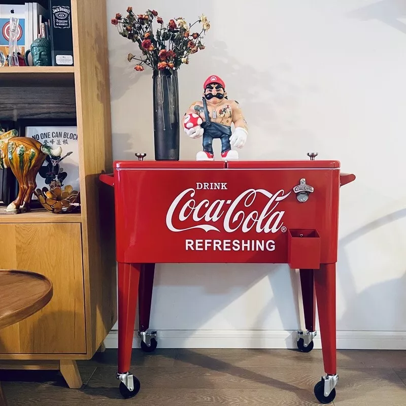 Coca cola standing cooler cheap