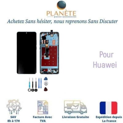 Original Ecran LCD Complet Bleu Sur Châssis Pour Huawei P30 Pro VOG-L29
