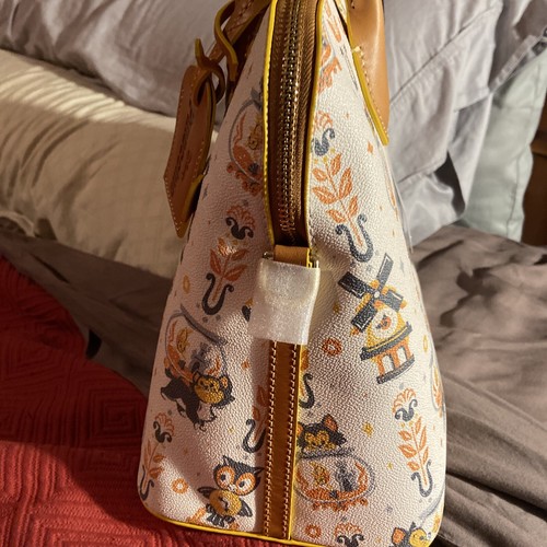 Disney Parks 2022 Pinocchio Figaro And Cleo Satchel Bag Dooney & Bourke New - Picture 9 of 24
