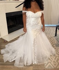 Mermaid Style wedding dress size 14