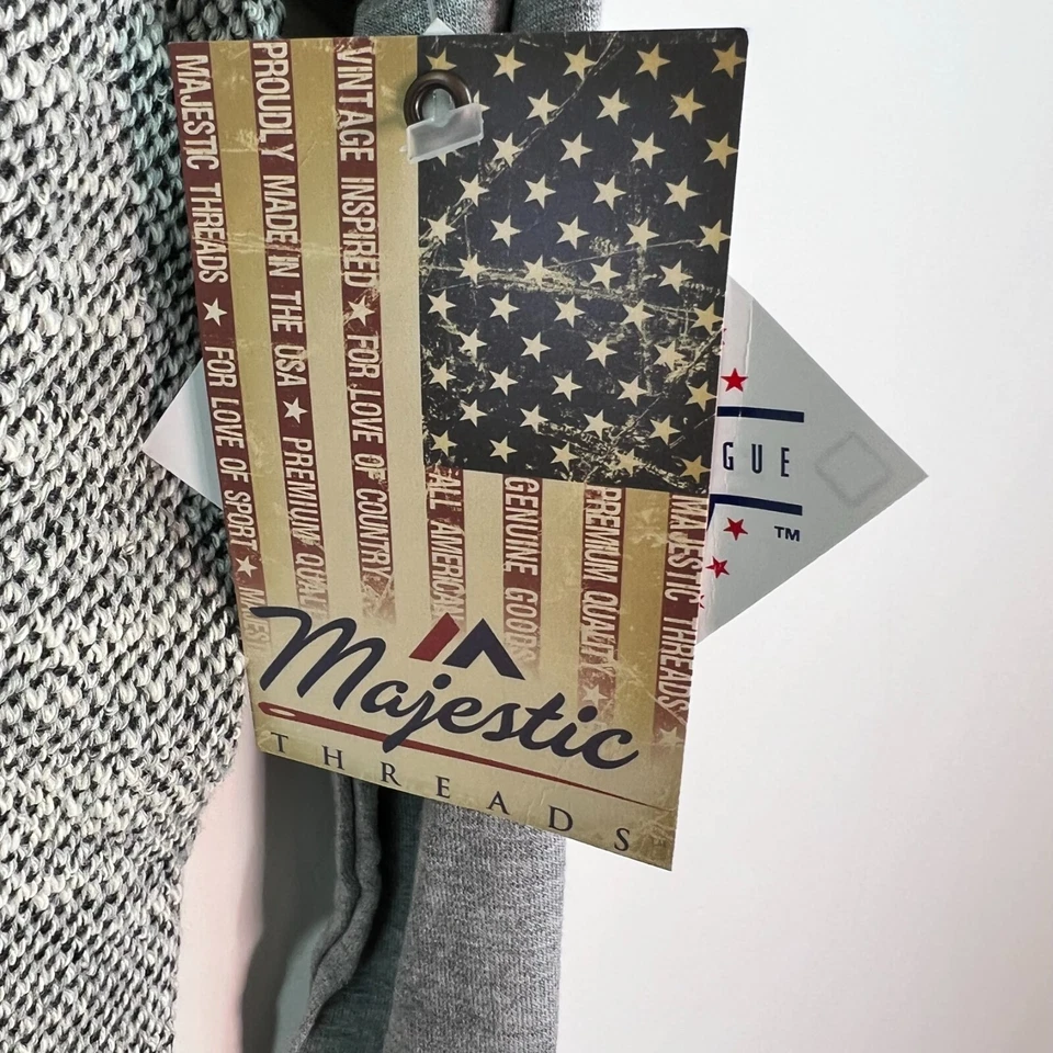 San Francisco Giants Womens MLB  Woven Embroidered Jersey Gray 3/4 Sleeve SZ XL - Image 3 of 4