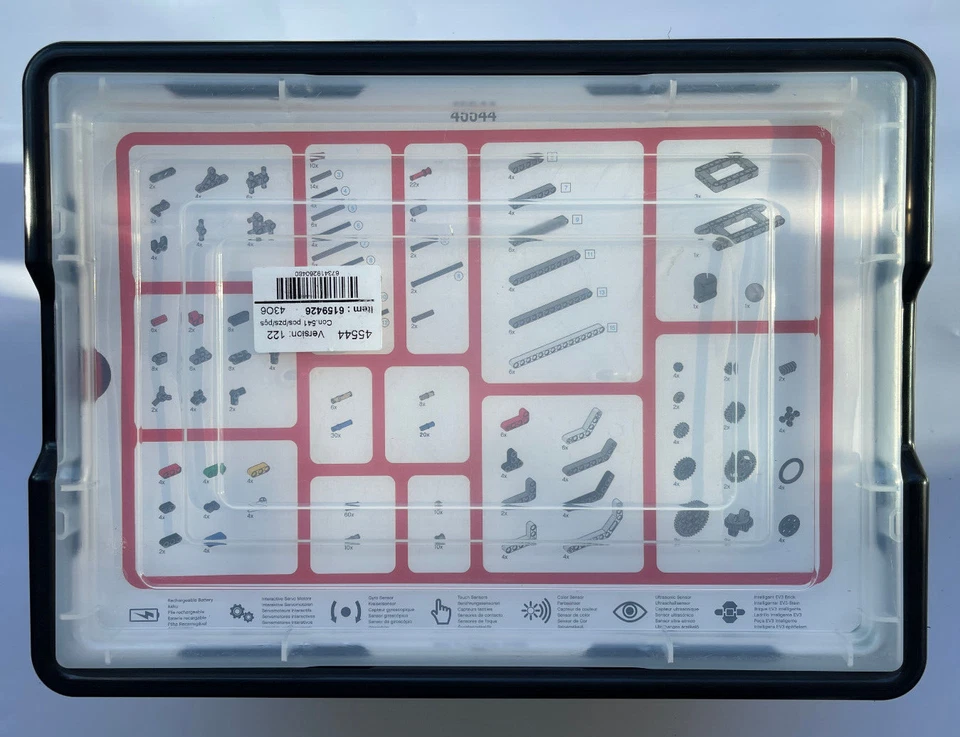 LEGO Mindstorms Education EV3 Core Set 100% Complete FREE CHARGER 45544 - Image 2 of 4